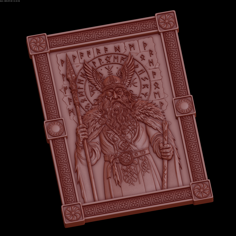Relief 3D 모델 .c4d .max .obj .3ds .fbx .stl .blend
