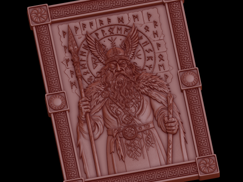 Relief 3D Model