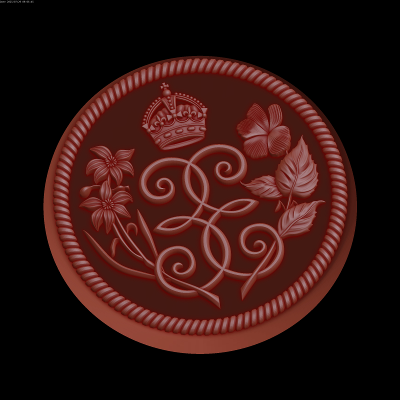 Relief Modello 3D .c4d .max .obj .3ds .fbx .stl .blend