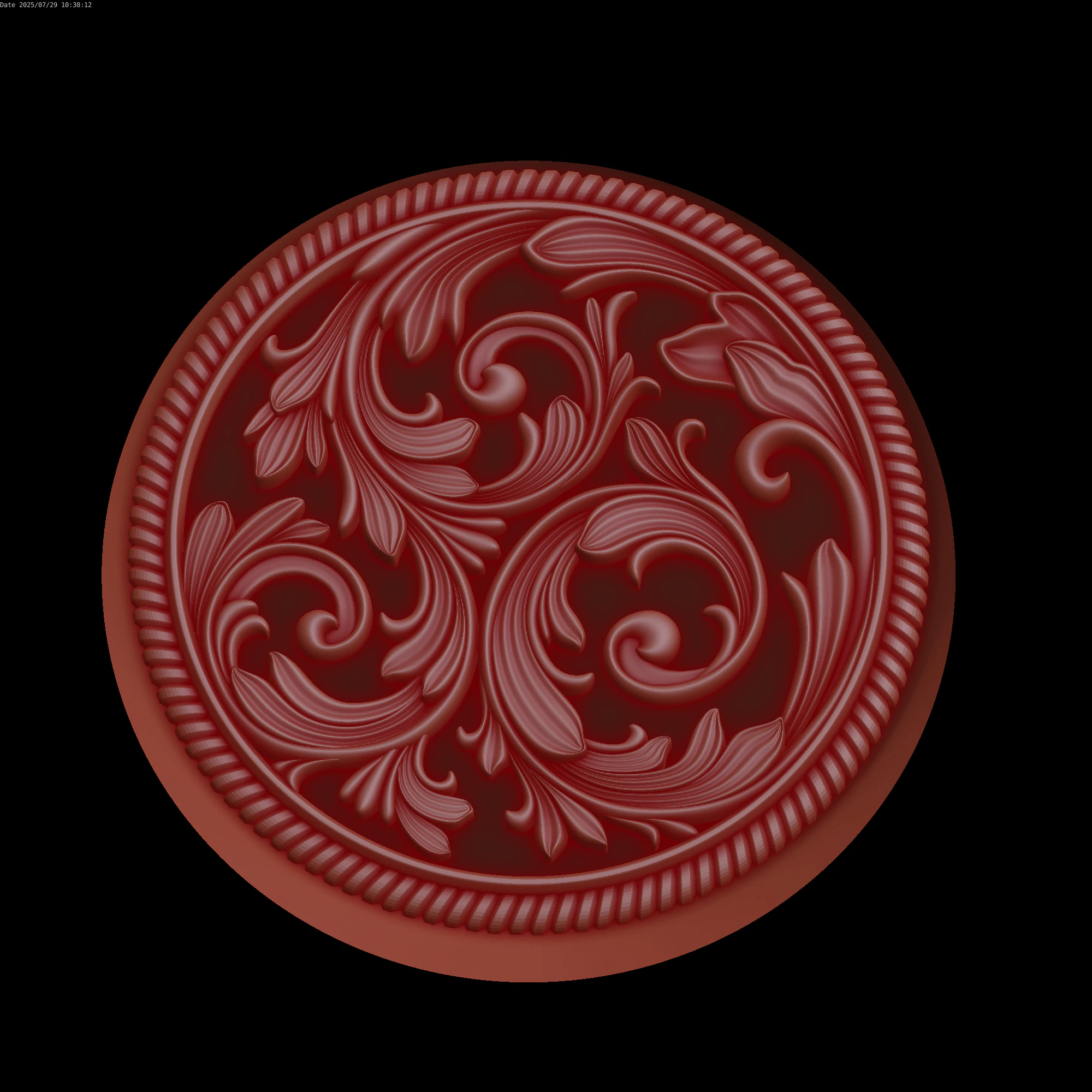 Relief 3D Model .c4d .max .obj .3ds .fbx .stl .blend 