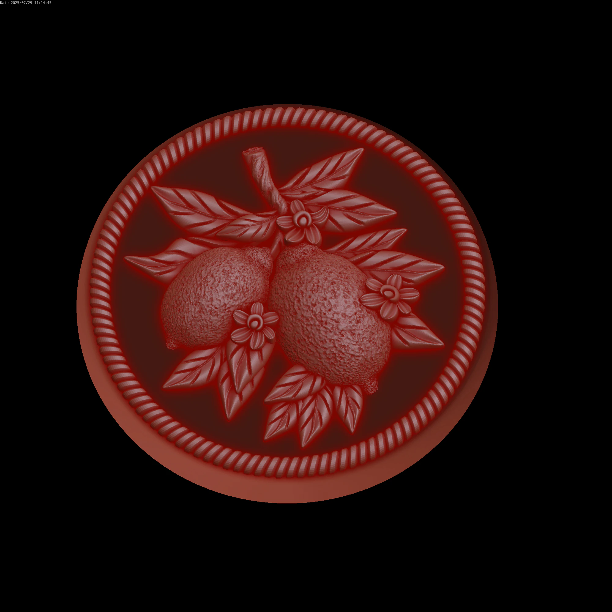 Relief 3D Model .c4d .max .obj .3ds .fbx .stl .blend 