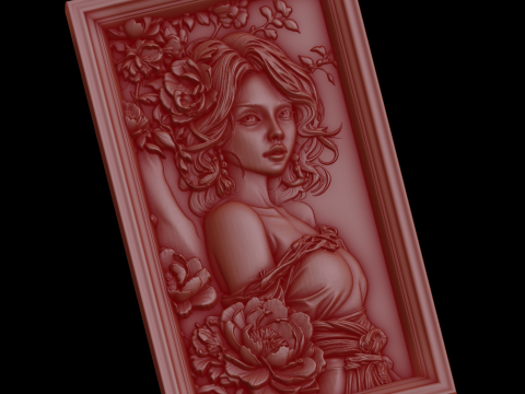 Relief 3D Model
