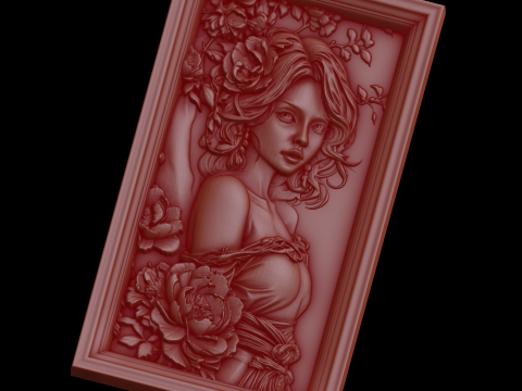 Relief 3D Model