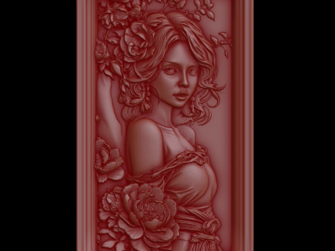 Relief 3D Model
