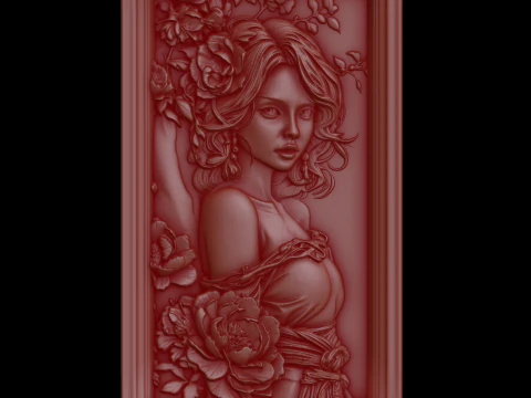 Relief 3D Model