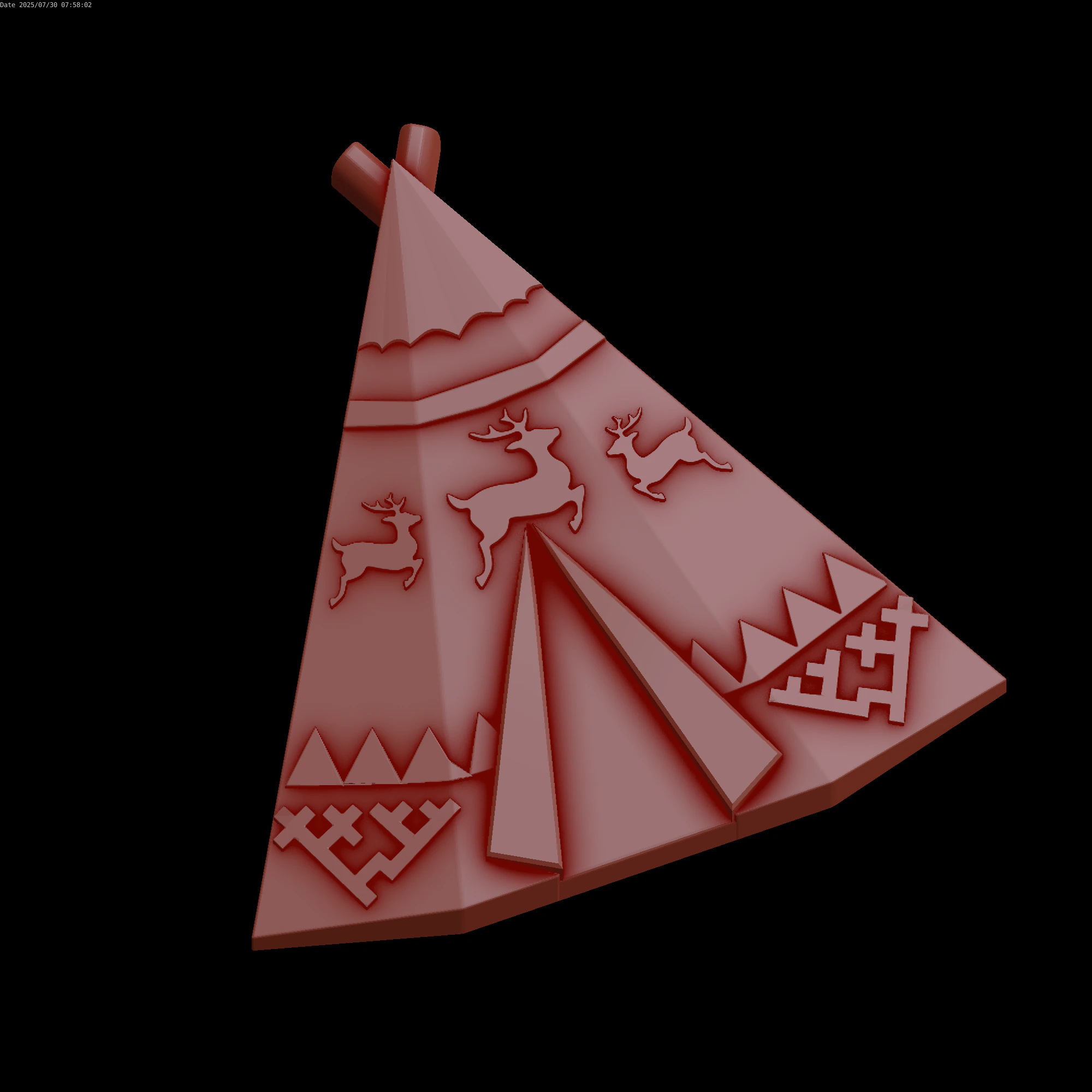 Relief 3D Model .c4d .max .obj .3ds .fbx .stl .blend 