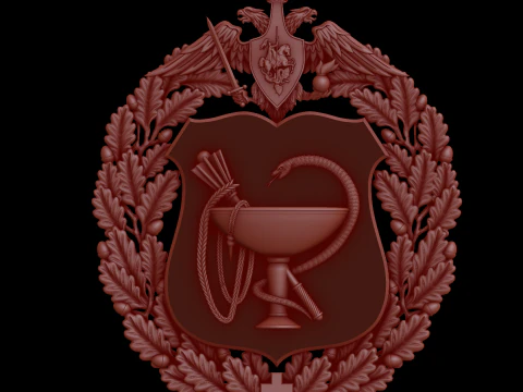 Relief 3D Model