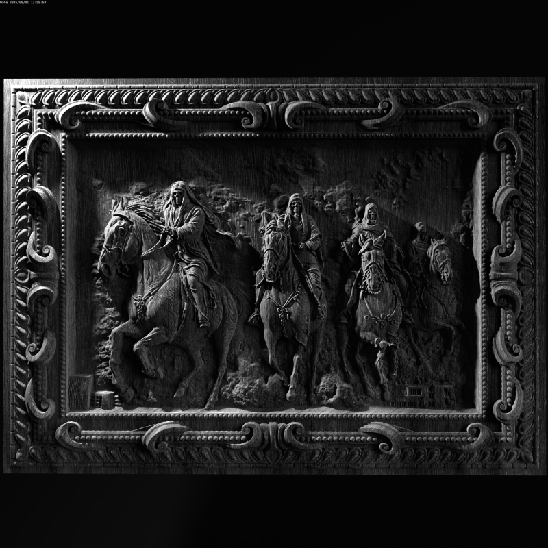 Relief 3D Модель .c4d .max .obj .3ds .fbx .stl .blend