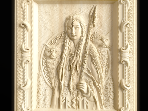 Relief 3D Model