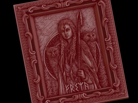 Relief Modèle 3D