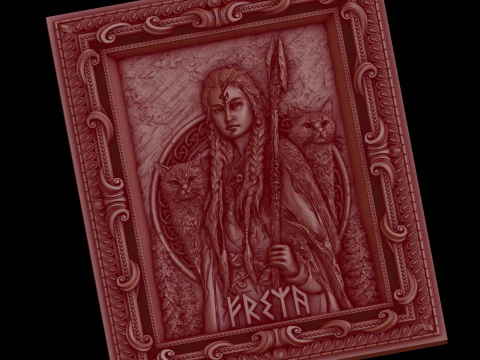 Relief 3D Model