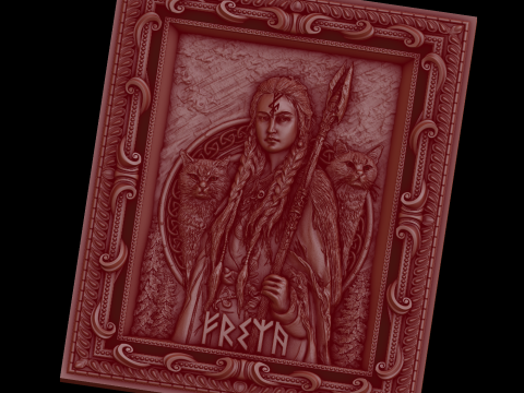 Relief Modèle 3D