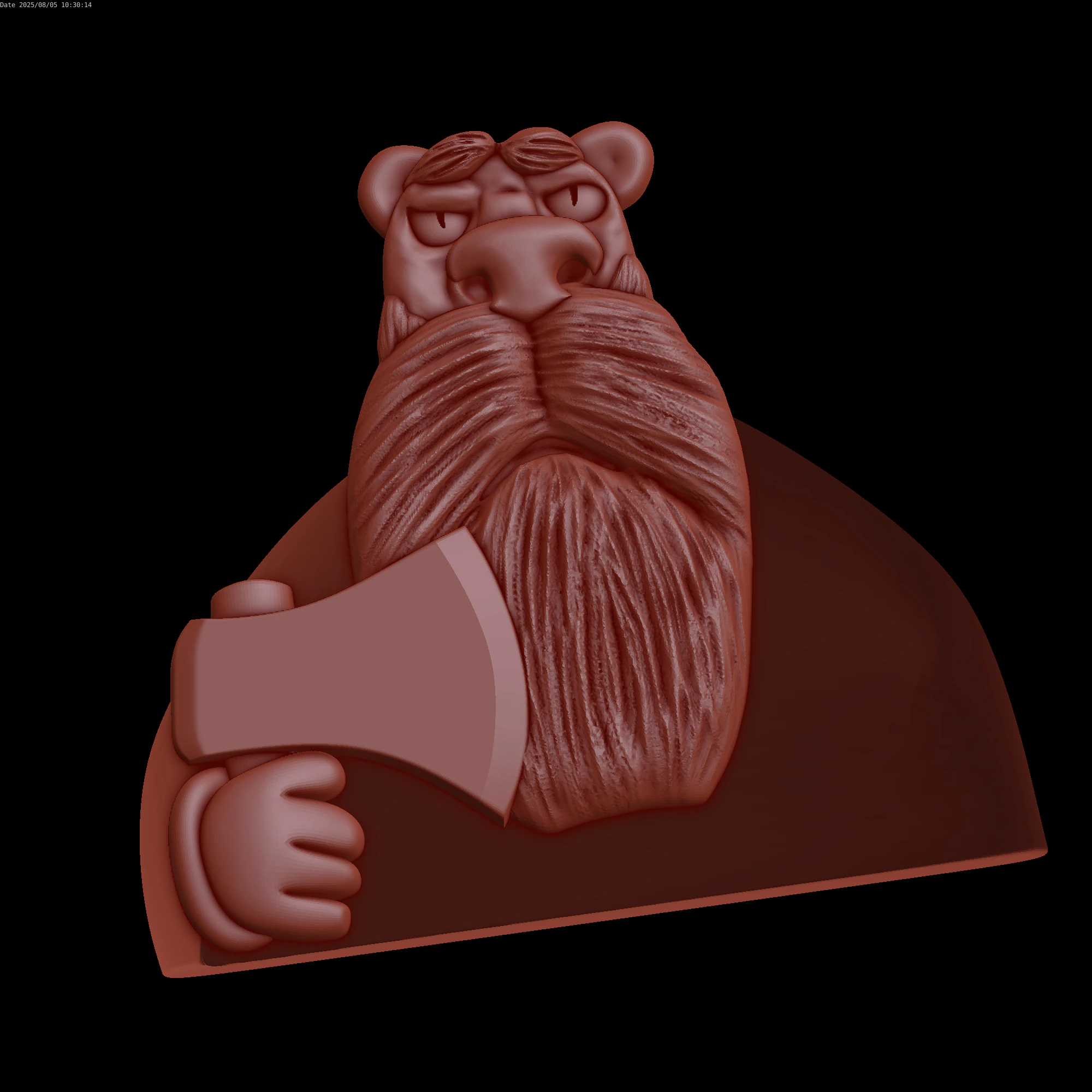 Relief 3D Model .c4d .max .obj .3ds .fbx .stl .blend