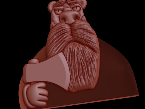 Relief 3D Model