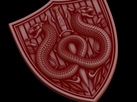 Relief 3D Model
