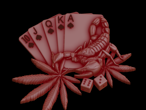 Relief 3D Model