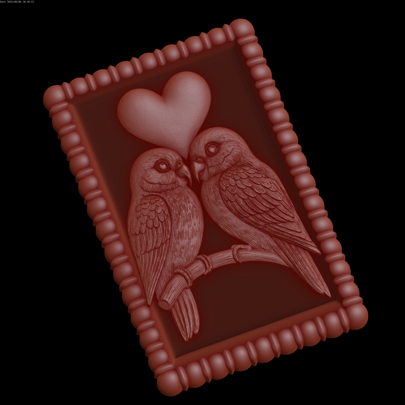 Relief 3D 模型 .c4d .max .obj .3ds .fbx .stl .blend