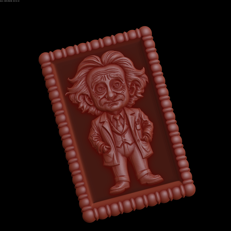 Relief 3D Model .c4d .max .obj .3ds .fbx .stl .blend 
