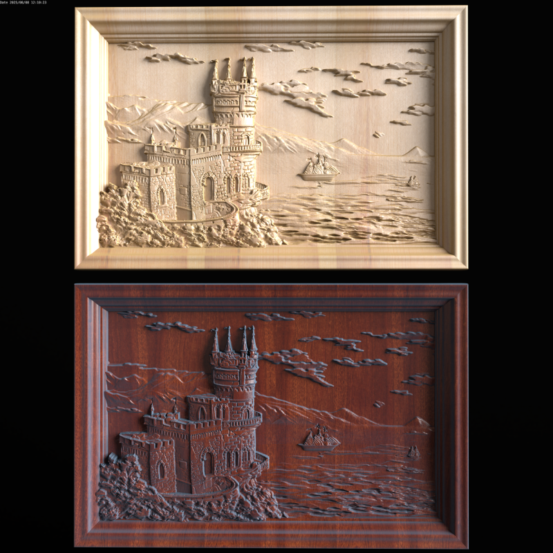 Relief 3D Model .c4d .max .obj .3ds .fbx .stl .blend 
