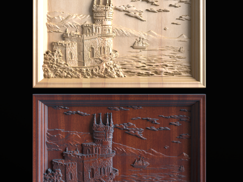 Relief 3D Model