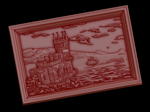 Relief 3D Model