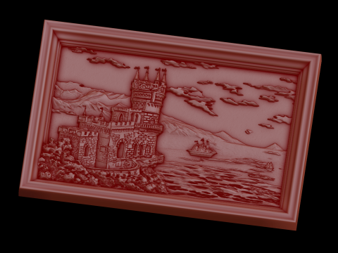Relief 3D Model