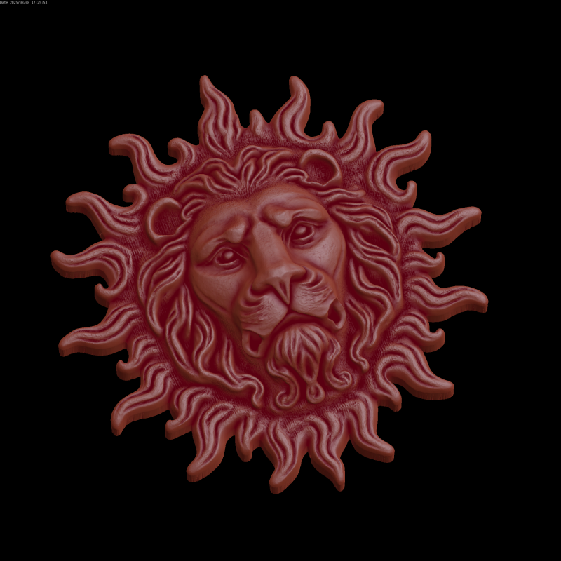 Relief Modello 3D .c4d .max .obj .3ds .fbx .stl .blend 