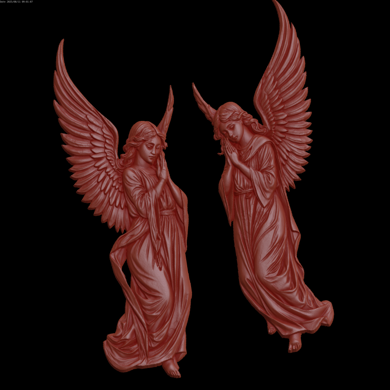 Relief Model 3D .c4d .max .obj .3ds .fbx .stl .blend