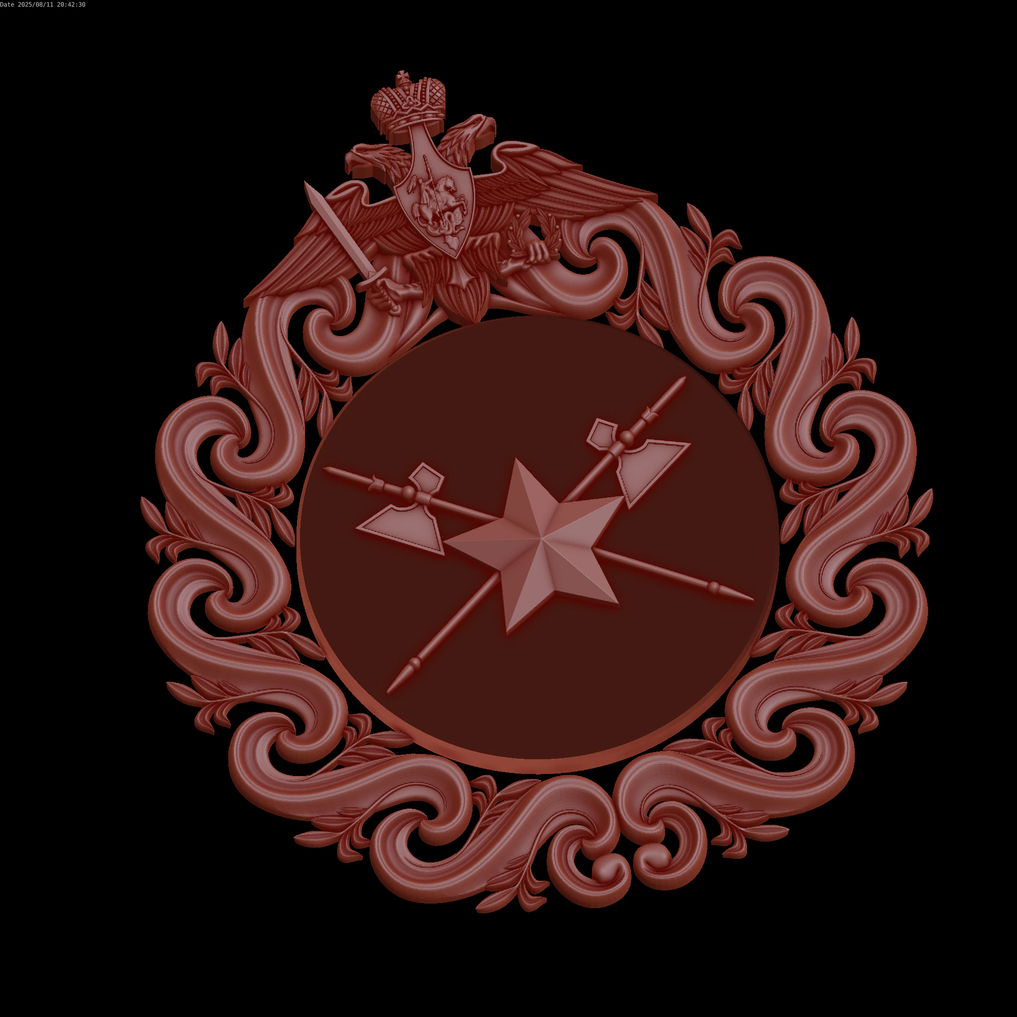 Relief 3D Model .c4d .max .obj .3ds .fbx .stl .blend 