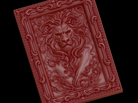 Erleichterung 3D Modell