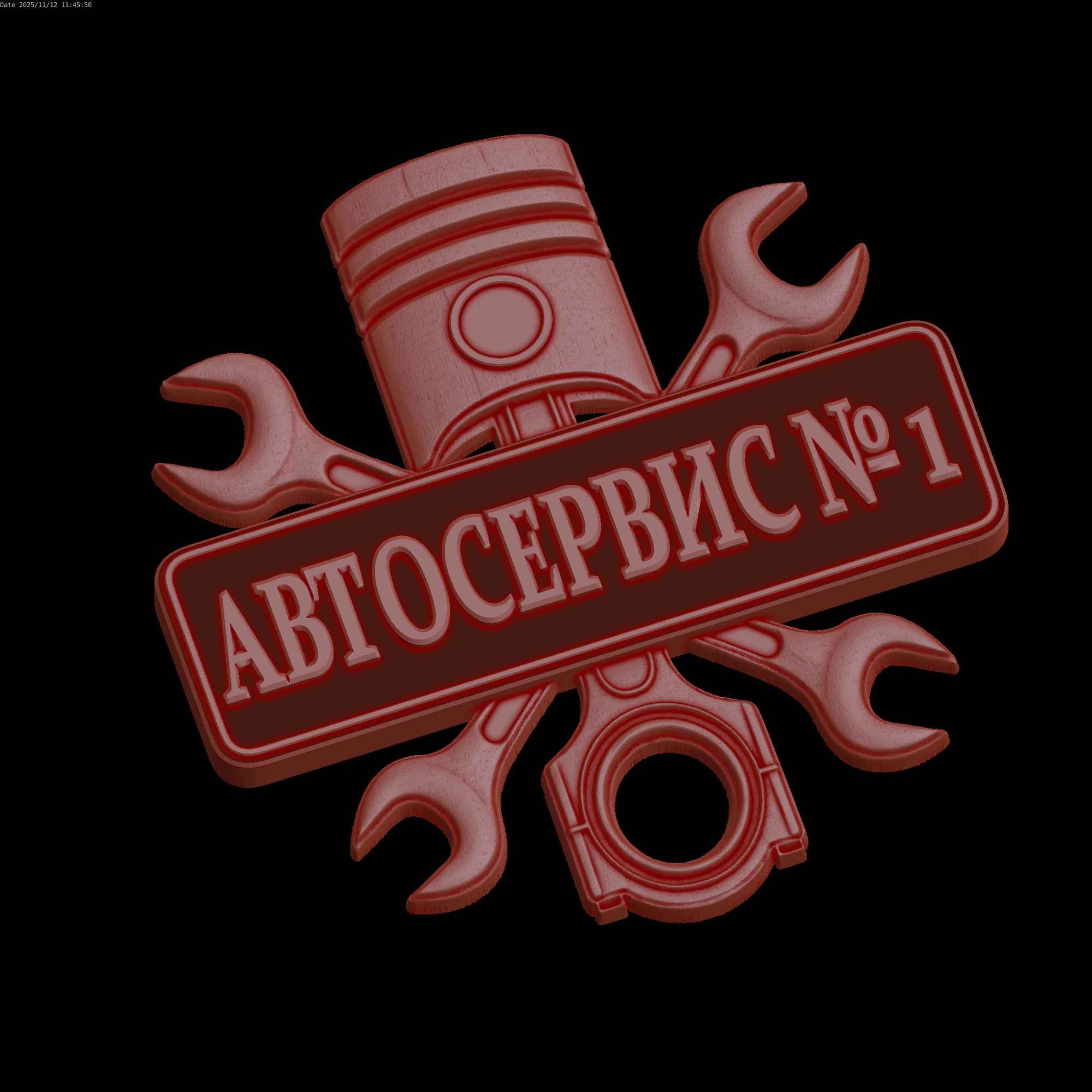 Relief 3D Model .c4d .max .obj .3ds .fbx .stl .blend 