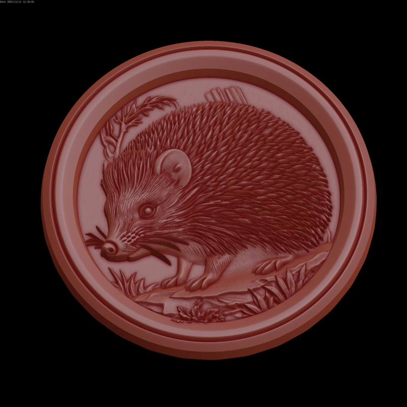 Relief 3D Model .c4d .max .obj .3ds .fbx .stl .blend 