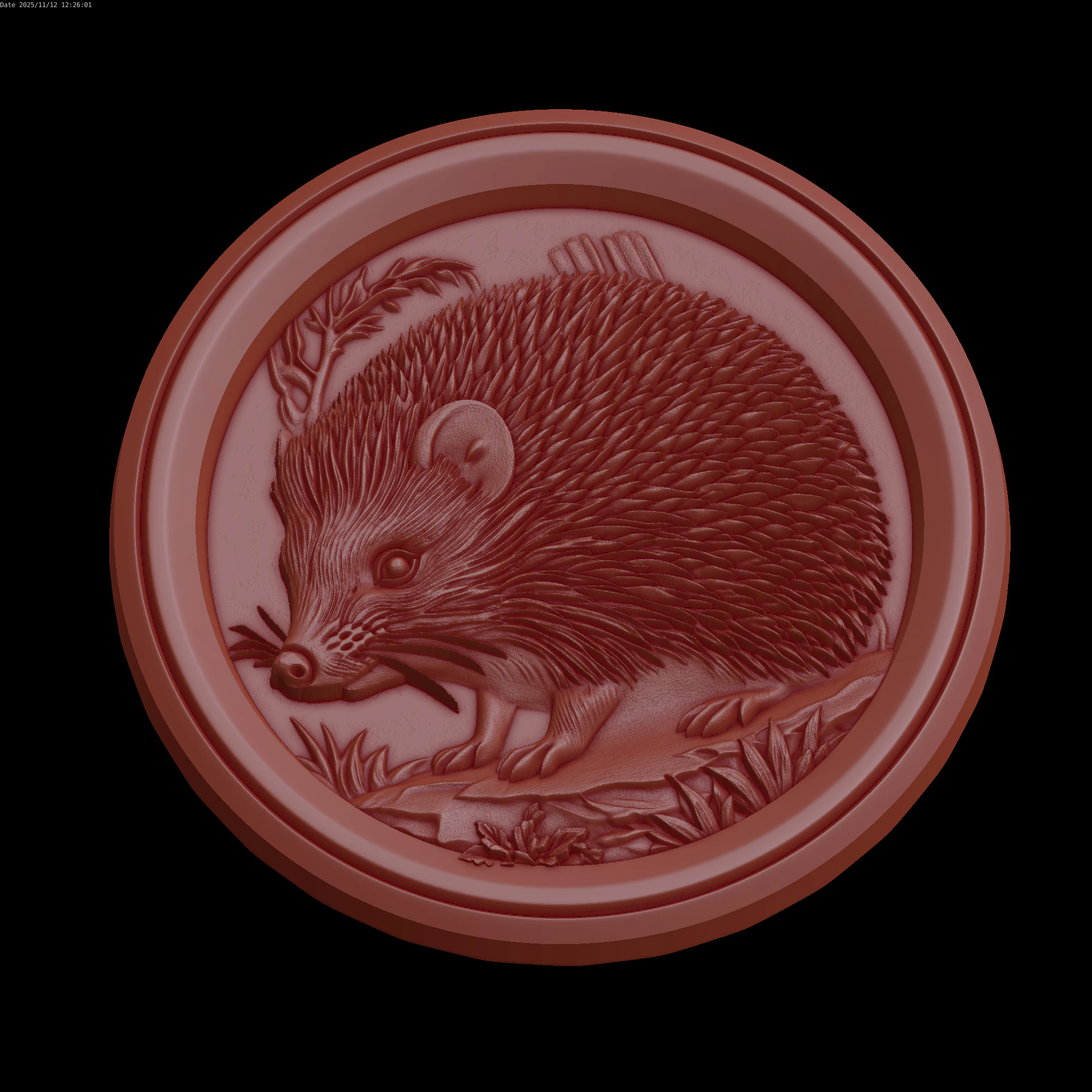 Relief 3D Model .c4d .max .obj .3ds .fbx .stl .blend