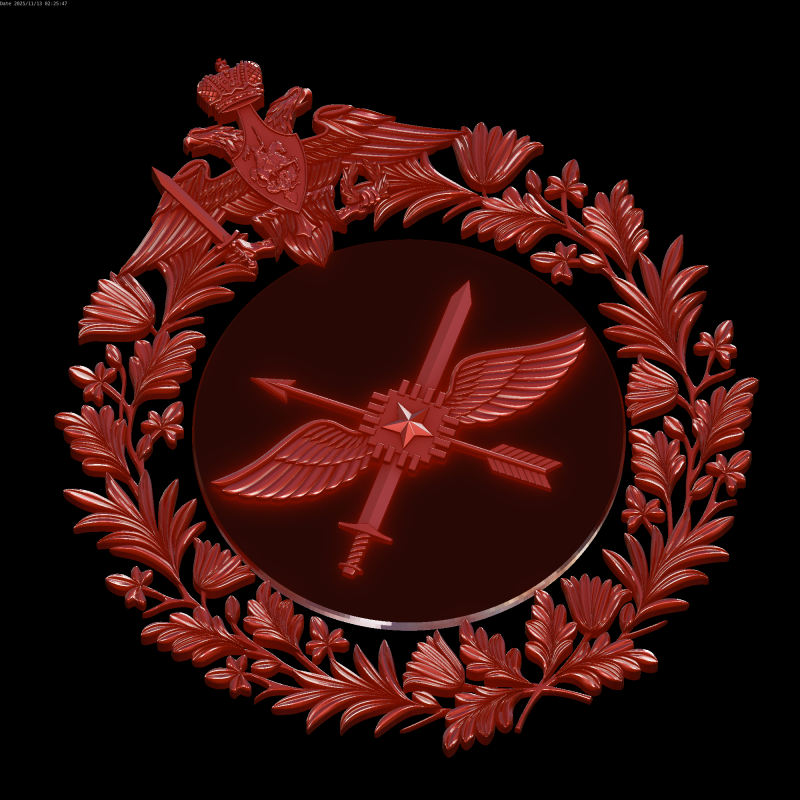 Relief 3D Model .c4d .max .obj .3ds .fbx .stl .blend 