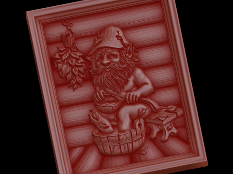 рельєф 3D Модель