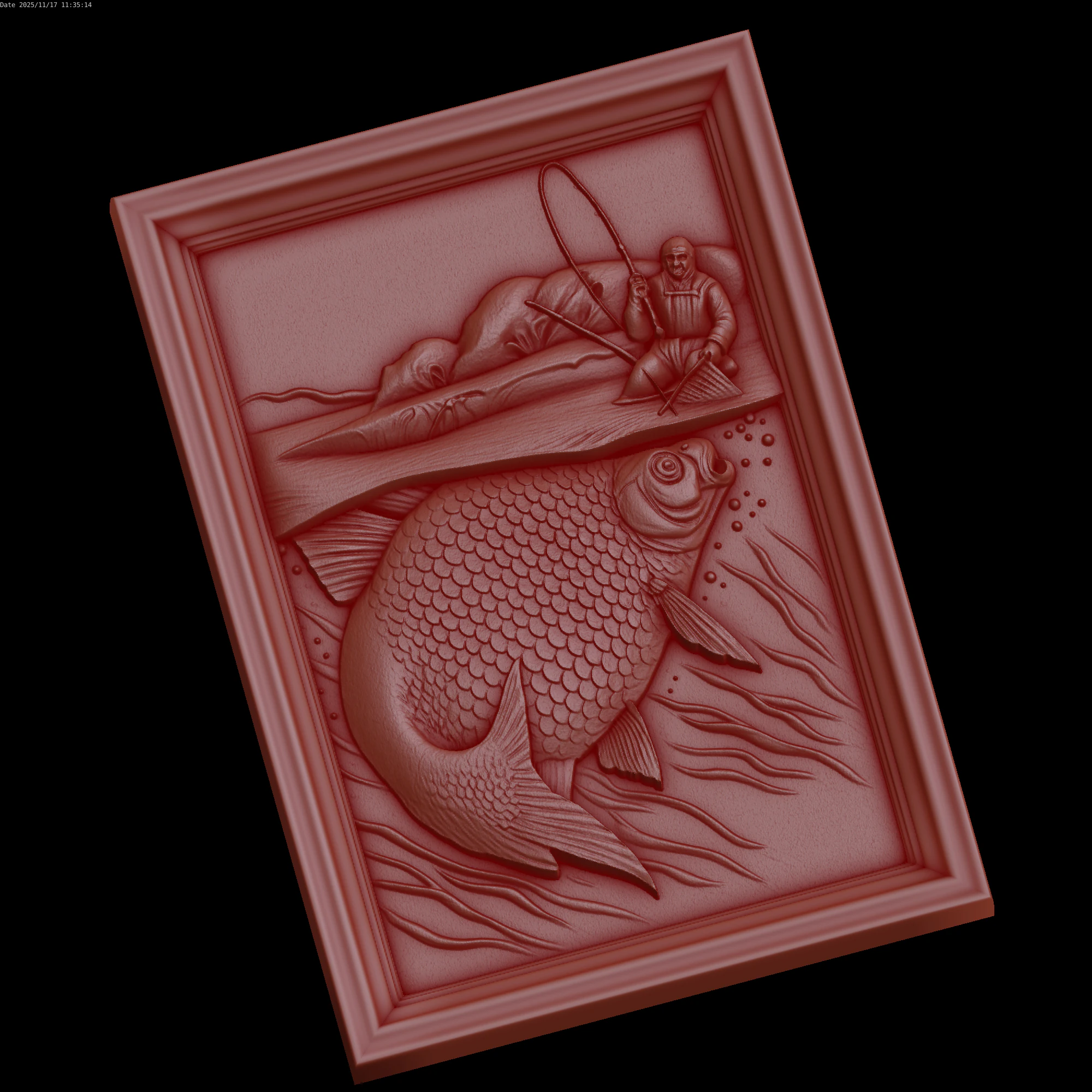 Relief 3D Model .c4d .max .obj .3ds .fbx .stl .blend 