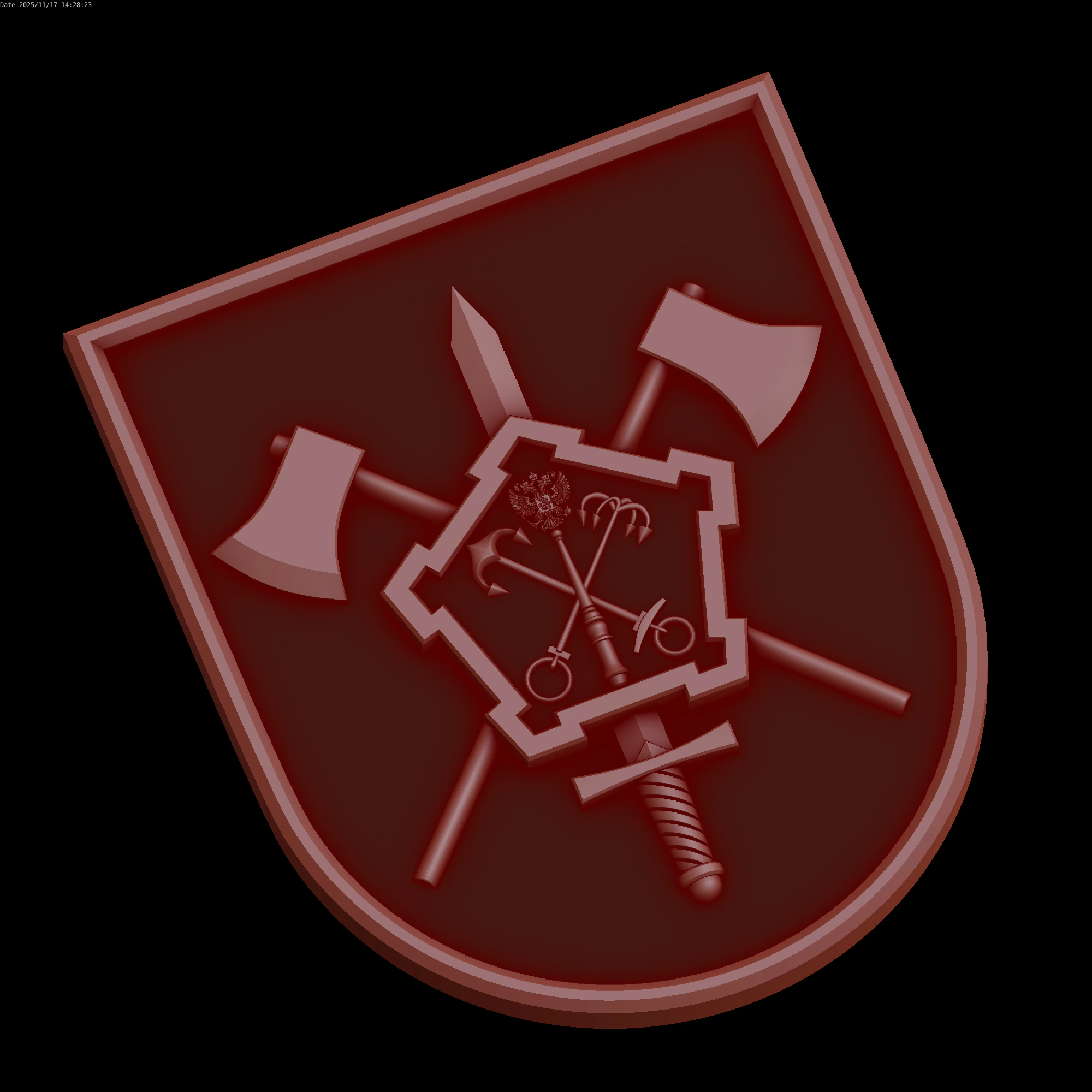 Relief 3D Model .c4d .max .obj .3ds .fbx .stl .blend 