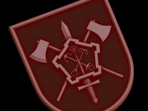 Erleichterung 3D Modell