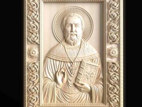 рельєф 3D Модель