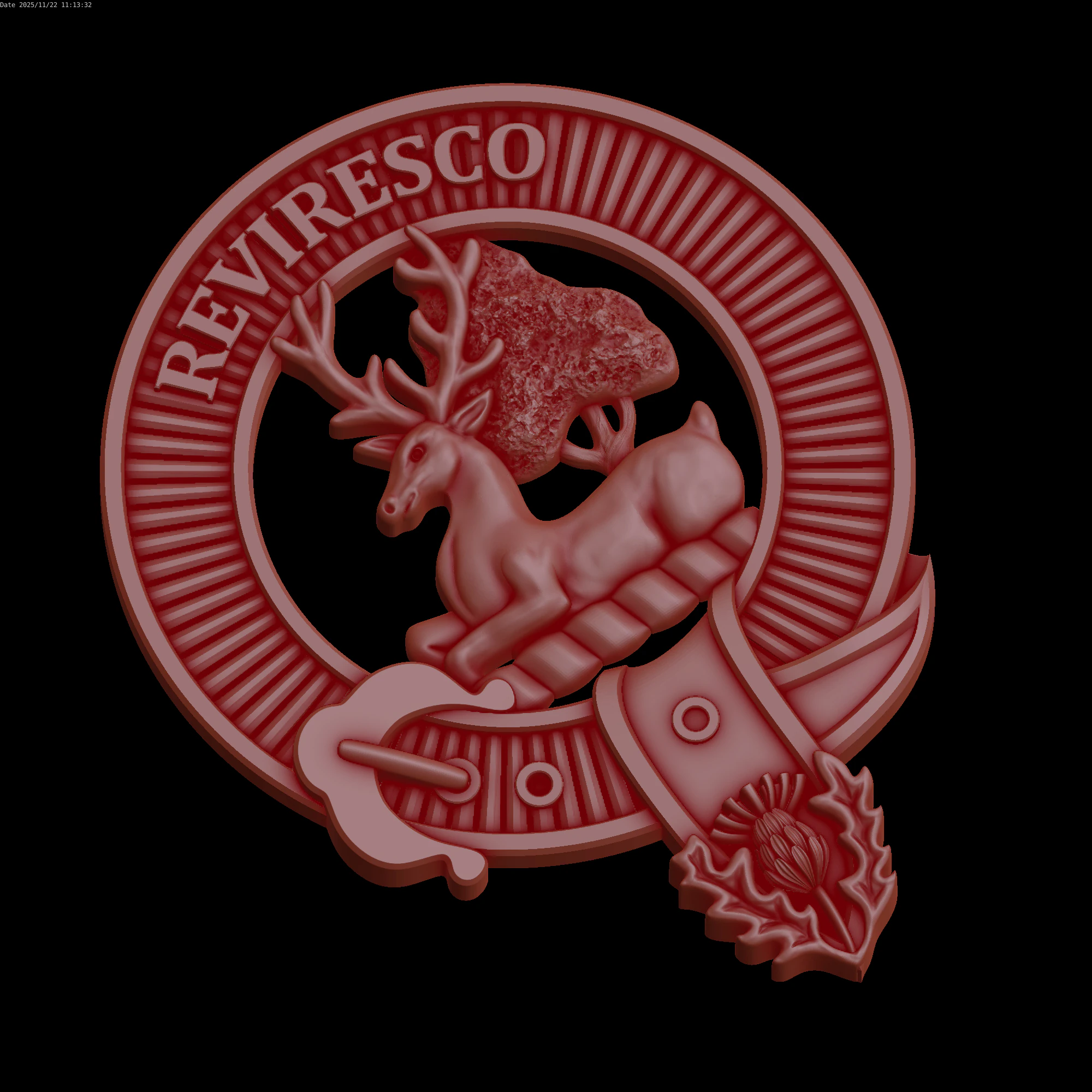 Relief 3D Model .c4d .max .obj .3ds .fbx .stl .blend 