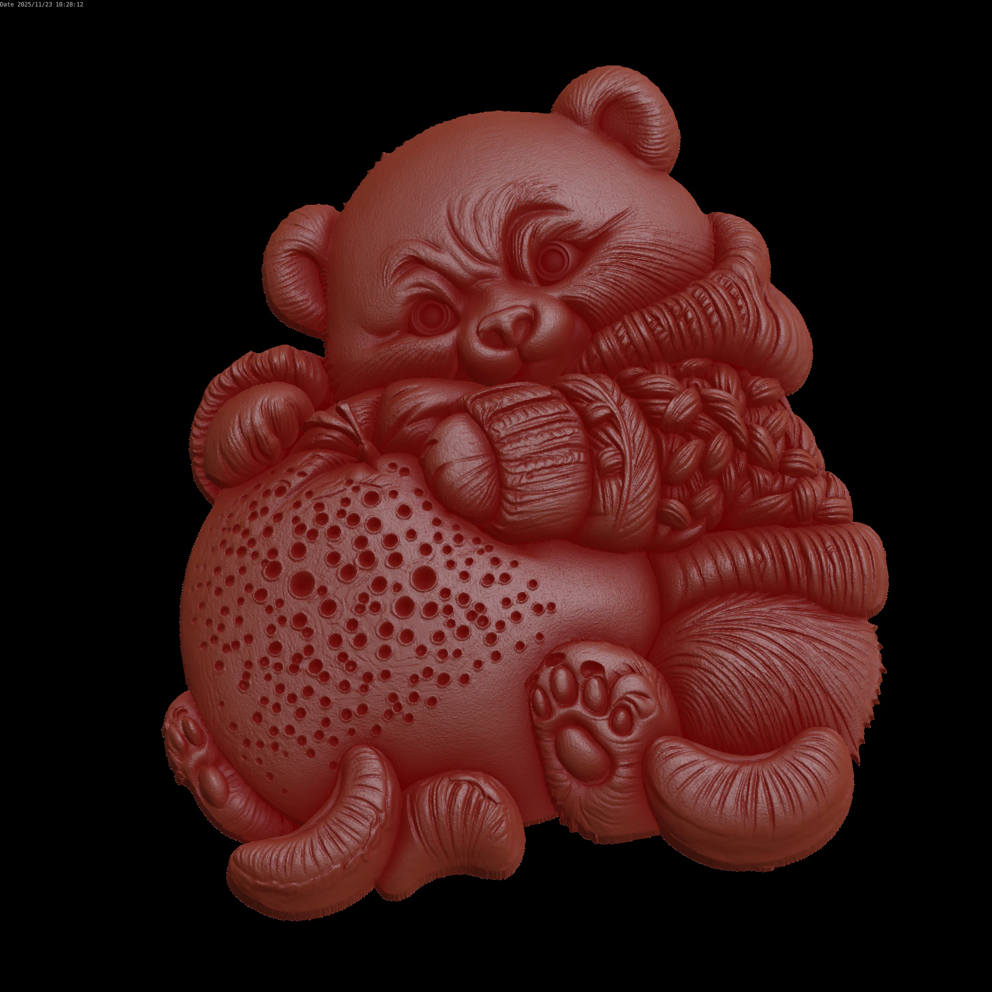 Relief 3D Model .c4d .max .obj .3ds .fbx .stl .blend