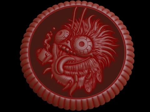 Relief 3D Model