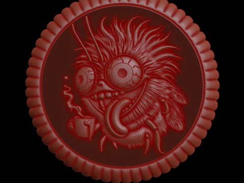 Relief 3D Model