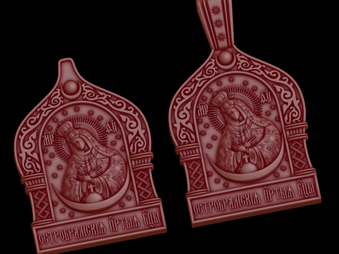 Erleichterung 3D Modell