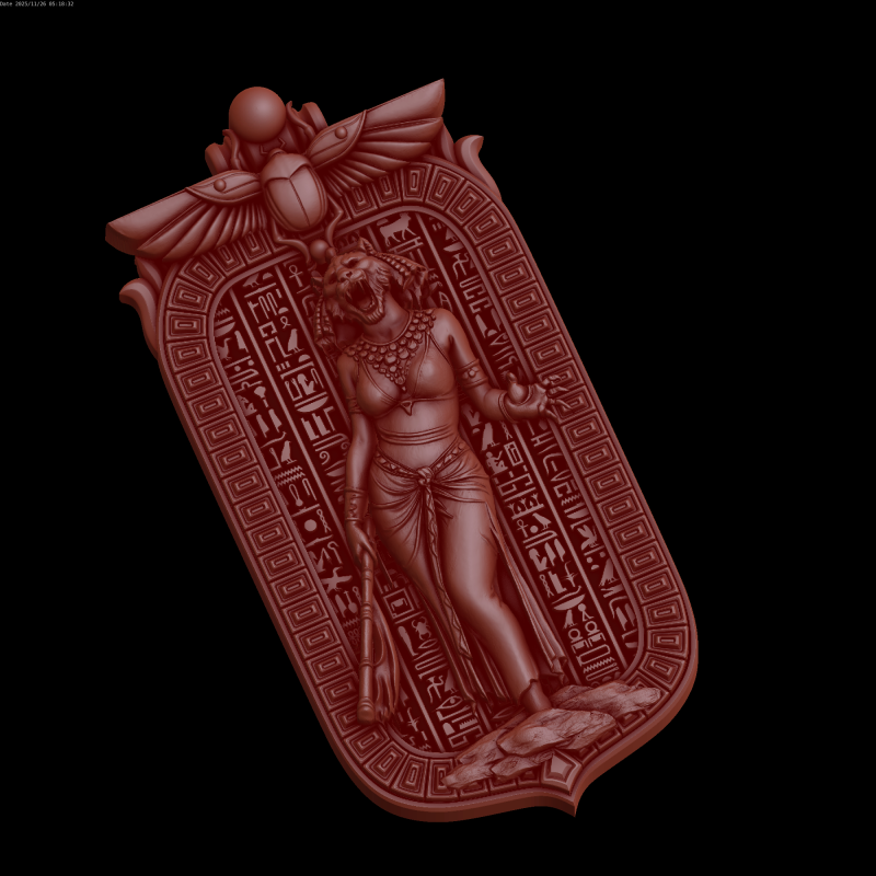 Облегчение 3D Модель .c4d .max .obj .3ds .fbx .stl .blend