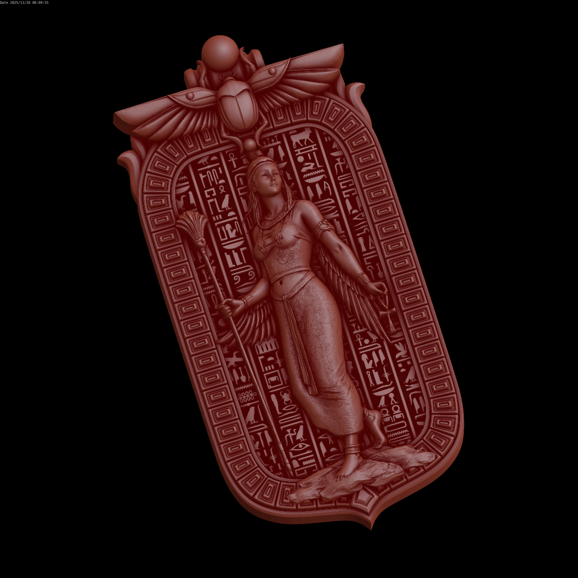 Relief 3D Model .c4d .max .obj .3ds .fbx .stl .blend 