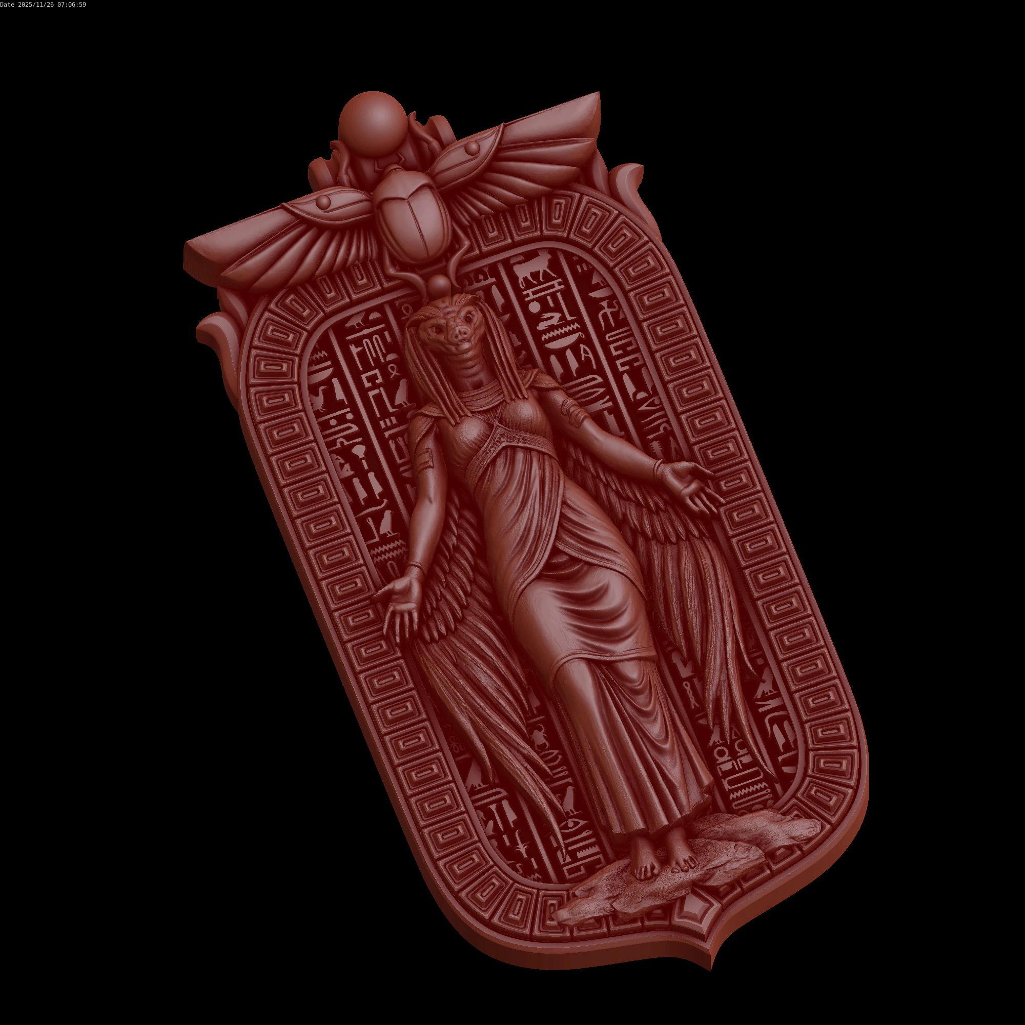 Relief 3D Model .c4d .max .obj .3ds .fbx .stl .blend 