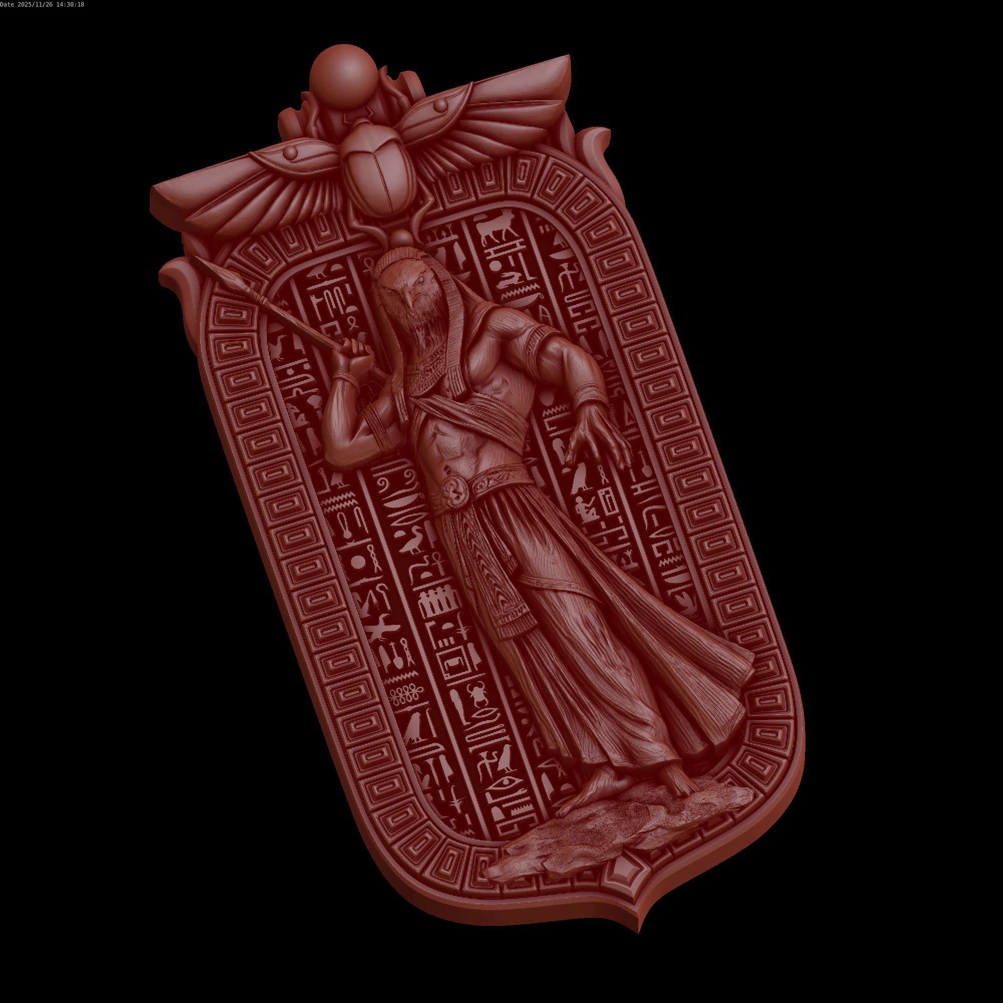 Relief 3D Model .c4d .max .obj .3ds .fbx .stl .blend 