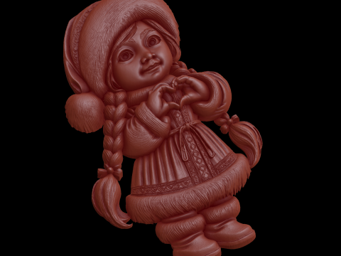 Erleichterung 3D Modell