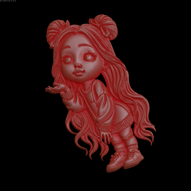 Erleichterung 3D Modell .c4d .max .obj .3ds .fbx .stl .blend 